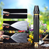 Portable High Pressure Washing Water Nozzle (Black)
