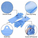 Silicone Dish Washing Gloves – Multipurpose Cleaning and Scrubbing Gloves