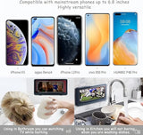 Shower Phone Holder | Waterproof Bathroom Mobile Phone Holder | Anti-Fog Case for Shower | Wall Mountable | Supports Up to 6.8 Inch Phones