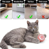 BELOXY Squeaky Ball Toy for Cats (Multicolor, Pack of 2)
