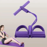Yoga Pedal Puller Resistance Band – Fitness Equipment for Home Workout