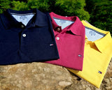Polo Neck T-Shirt for Men (Multicolor, M) (Pack of 3)