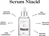 Niacid Face Serum -Skin Brightening & Anti-Aging Formula Repairs and Hydrates (Pack of 2)