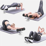 Adjustable Sit-Up Exercise Bar with Suction Base | Core Training Ab Exerciser | Home Workout Equipment
