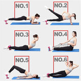Adjustable Sit-Up Exercise Bar with Suction Base | Core Training Ab Exerciser | Home Workout Equipment