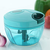 Vegetable Chopper for Kitchen, Onion Chopper, Onion Cutter, Vegetable Cutter (500ml, 3 Blades, Multicolor)