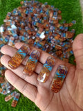 Titanium Quartz Stone Pendant (Pack of 2)