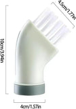 Multi-Use Cleaning Brush Can Be Connected To Mineral Water Bottle (Pack of 2)