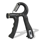 Premium Counter Adjustable Hand Gripper (10Kg–60Kg) | Professional Grip Strength Trainer | Black Color