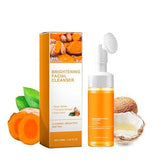 Brightening Facial Cleanser with Built-In Brush (100ml) Natural (Pack of - 2 ) 150 ML