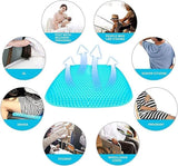 Egg Gel Seat Cushion – Ergonomic Pressure Relief Chair Pad