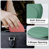 Silicone Headphone Organizer - Portable Earbud Case Data Cable Storage Case