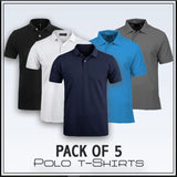 pack of 5 polo tshirt (Vason)