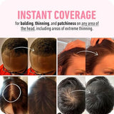Hairline Powder Instant Hair Root Touch Up Hair Powder, Hair Topper for Women and Men