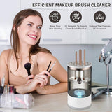 Electric Cosmetic Makeup Brush Cleaning Tool – Automatic Brush Cleaner &amp; Dryer Machine