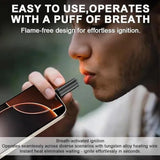 Electric Cigarette Lighter – Plug-in USB Pocket Portable Outdoor Mouth-Blow