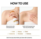 Exfoliating Kojic Acid Turmeric Spray (400 ml) – Pack of 2