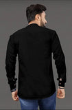 Men's Slim Fit Full Sleeve Cotton Short Kurta Pack of 2