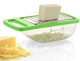 Cheese Grater Stainless Steel Kitchen Grater with Container Box Storage for Vegetables, Fruits, Ginger (Pack of 2)