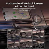 Three Hundred and Sixty Degree Rotatable Magnetic Phone Holder