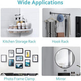 Wall Mount Screw Hooks for Kitchen Bathroom Bedroom Living Room (40 Pcs)