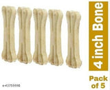 Rawhide Bone Treat for Pet (Pack of 5)