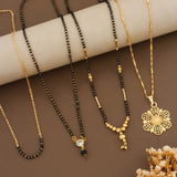 Moti Mala Gold-Plated Mangalsutra – Elegant Ethnic Jewellery