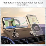 Three Hundred and Sixty Degree Rotatable Magnetic Phone Holder