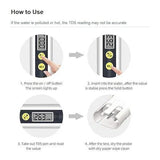 Water TDS Meter Tester – Digital Water Quality Checker for Drinking Water