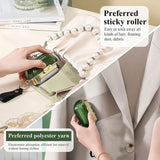 Double-Sided Travel Portable Lint Shaver Roller with Hand Strap