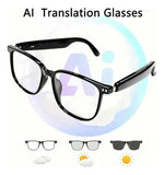 AI Interpretation Smart Glasses – Language Translation, AI Chat &amp; Hands-Free Audio