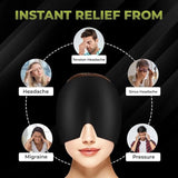 Migraine Relief Cap Headaches, Sinuses, Tension Relief Headache Relief Cap for Men & Women