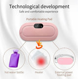 Period Cramp Relief Massager with Heating Pad for Back Pain|Cramp Free- Period Cramp Relief Heater & Massager|Works As Periods Pain Relief|Periods Cramps,Back/Belly Heating Pad