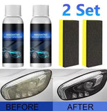 Car Headlight Repair Fluid, Scratch Remover Pack of 2