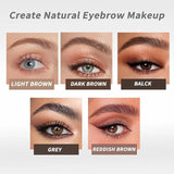 Waterproof Microblading Eyebrow Pencil with a Micro-Fork Tip Applicator Pack of 2