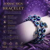 Adjustable Zodiac Sign Powerful Manifestation Bracelet Energized