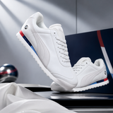 112 White Synthetic Leather Casual Shoes For Men