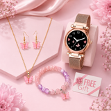 Designer Women's and Girl's Watch Analog Watches with bracelet and panded set