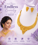 New Tready Golden Jewellery Set for Women