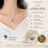 Elegant Ocean Theme Dolphin Pendant