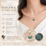 Elegant Ocean Theme Dolphin Pendant